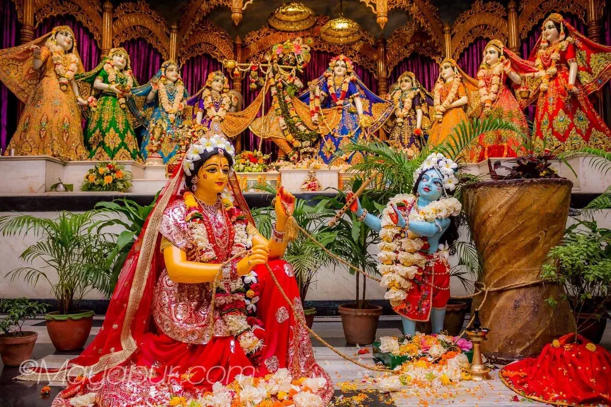 Sri Sri Yashoda Damodar at Sri Mayapur Dham